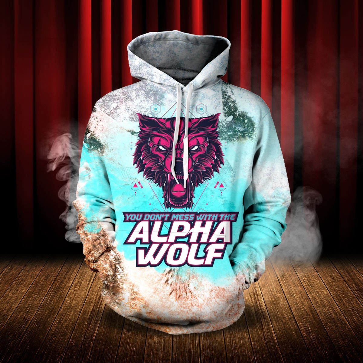 Alpha Wolf - V1 Unisex Pullover Hoodie