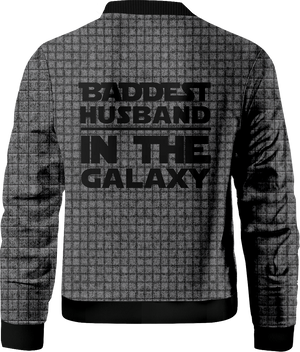 Baddest Husband In The Galaxy Bomber Jacket