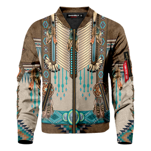 Native Fringe Bomber Jacket
