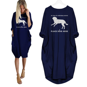 Place Dog Here Dress