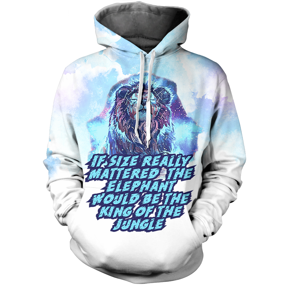If Size Really Mattered Unisex Pullover Hoodie