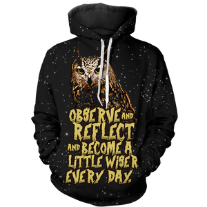 Observe And Reflect Unisex Pullover Hoodie M