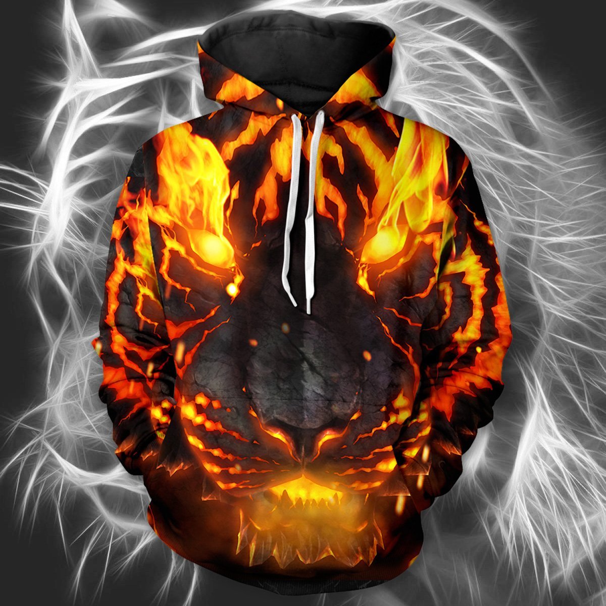 Soul Of Fire Unisex Pullover Hoodie M