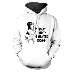 What Kids Dogs Unisex Pullover Hoodie