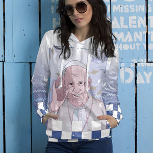Pope Francis Anime Unisex Pullover Hoodie