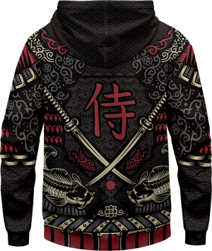Samurai Unisex Pullover Hoodie