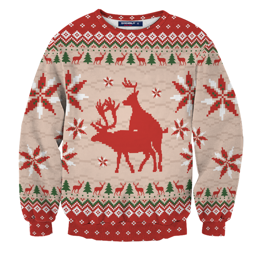 Humping Reindeer Unisex Sweater