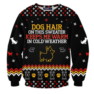 Dog Hair On This Unisex Sweater