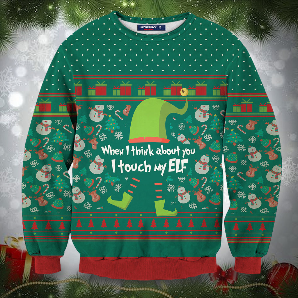 Touch My Elf Unisex Sweater