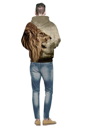 Stoic Lion Unisex Pullover Hoodie